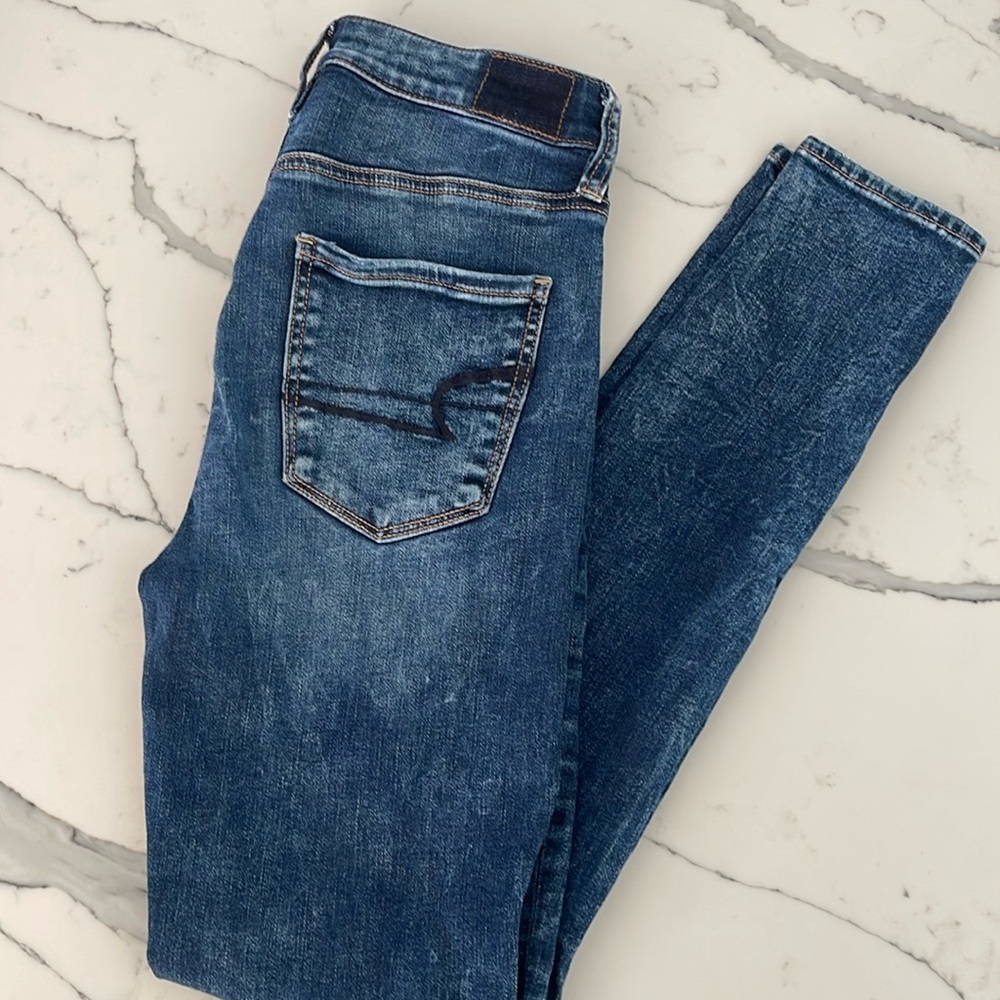 AE Super Hi-Rise Jegging Size 2